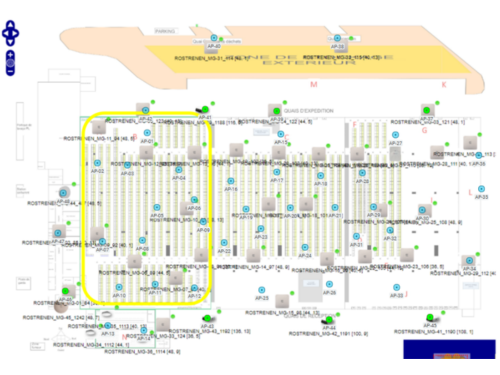 Etude site Wi-Fi avant EKAHAU