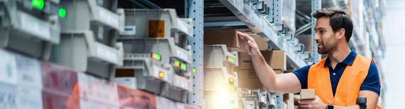 Timcod - Pick-to-light - Preparation de commandes