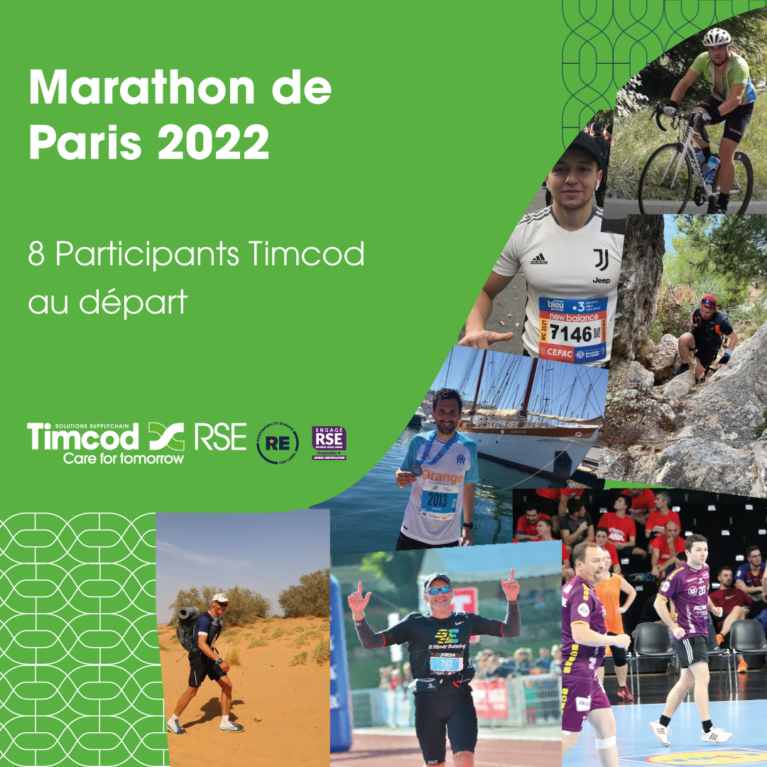 TIMCOD au marathon de Paris 2022