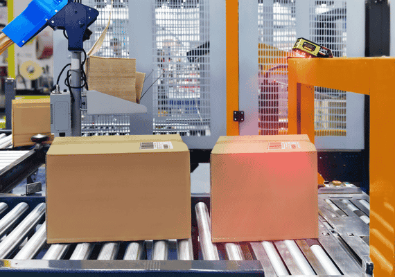 Machine Vision colis