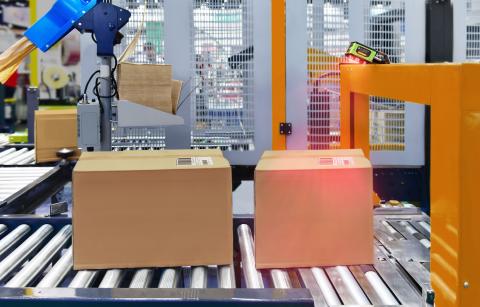 Machine Vision Détection de Colis