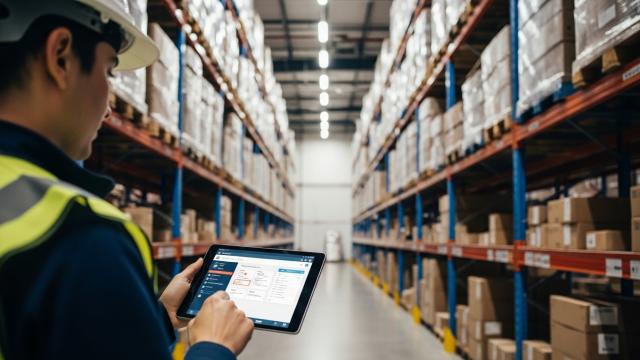 wifi industriel en entrepot logistique