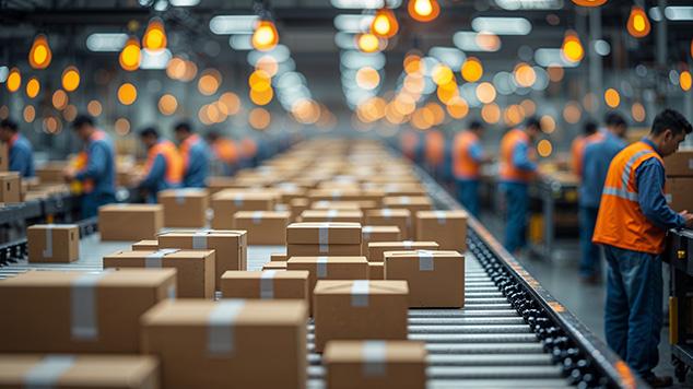 Timcod - Pic d'activité en entrepôt logistique