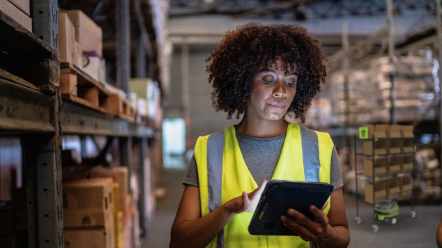 Cas d'utilisation tablette industrielle