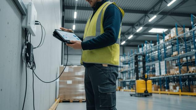 sécurité du wifi industriel en entrepôt