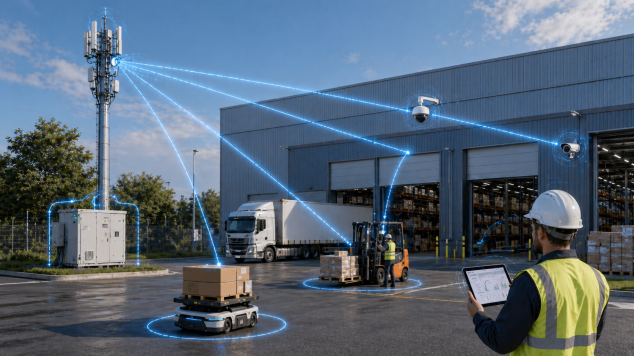 Un réseau mobile privé pour la logistique