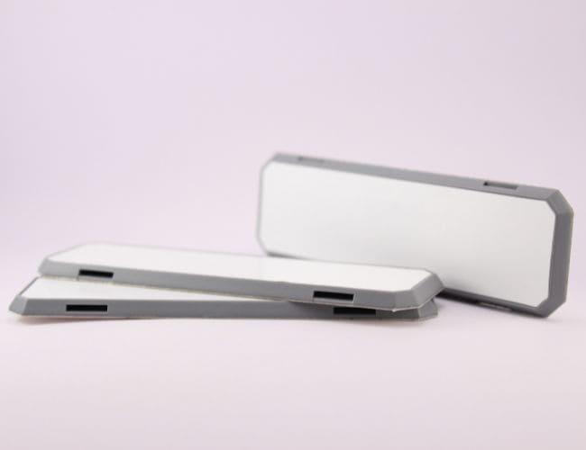 Étiquettes RFID durcies blanches et grises pour imprimante RFID