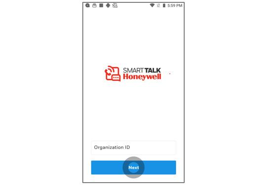 Honeywell Smart talk - login