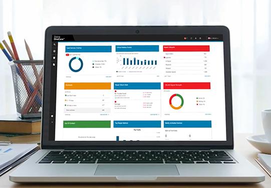 Zebra - Visibility IQ OneCare - Dashboard