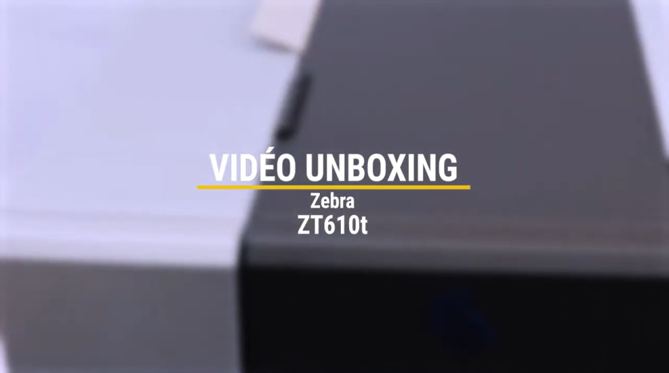 placeholder vidéo imprimante ZT610t