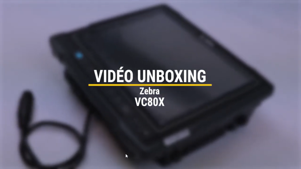 placeholder vidéo terminal VC80X