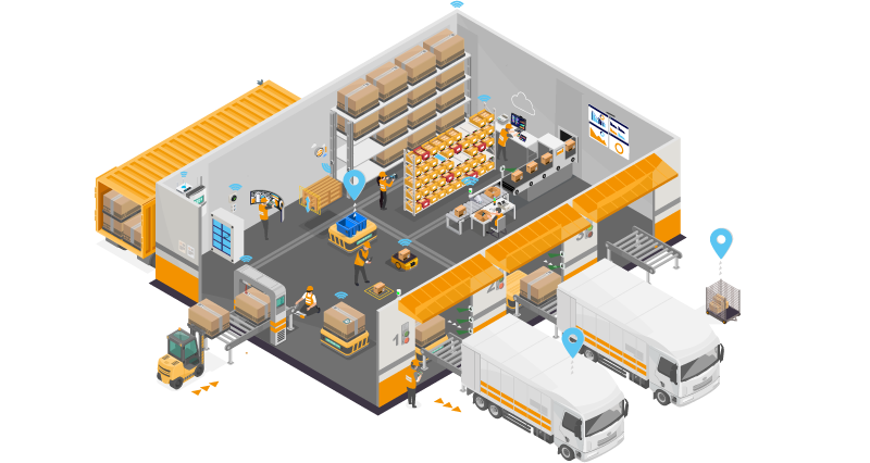 Entrepôt Supply Chain 4.0 TIMCOD