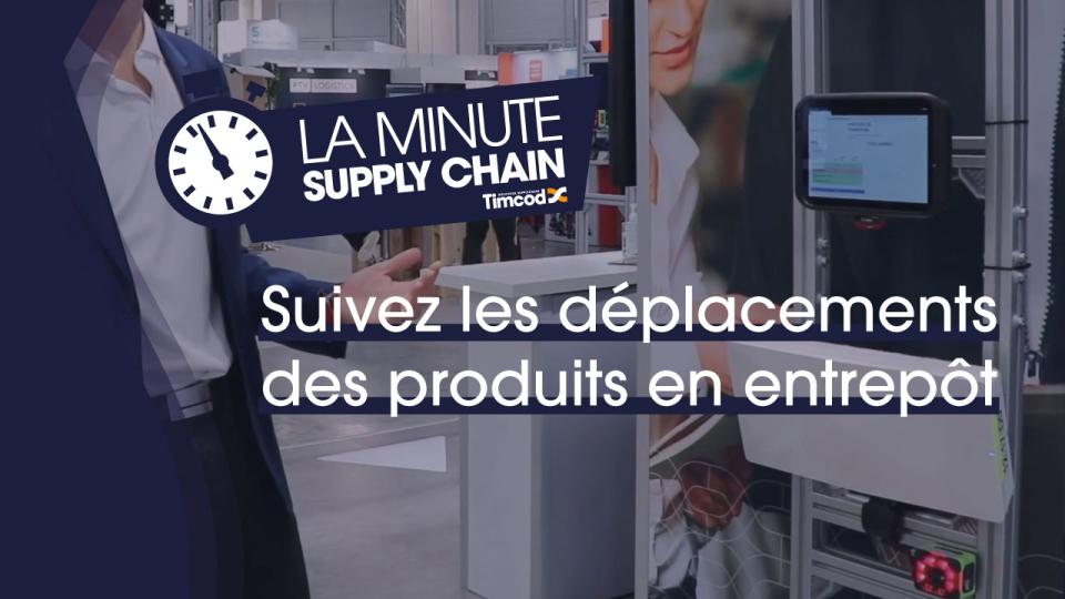 Démonstration du suivi de produits en entrepôt par portique de lecture