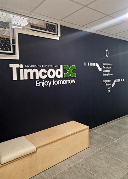 TIMCOD - Logo entrée Carquefou