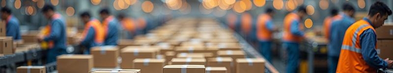 Timcod - Pic d'activité en entrepôt logistique
